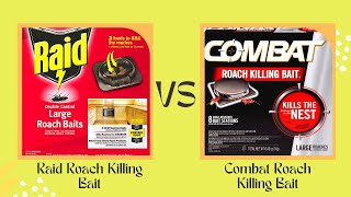 Raid Vs Combat Roach Bait (Which Cockroach Killer is Best For You)  Top Repellents