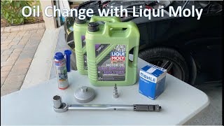 BMW F10 550i, 650i, 750i n63tu Oil Change with Liqui Moly Molygen