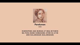 Adie - Paraluman | (lyrics)