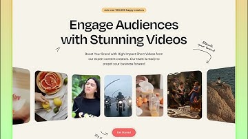 Web Design Inspiration: Hero UI Animation by Adrian Rusnac for Vivid Motion®