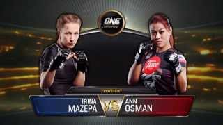 FULL FIGHT: Irina Mazepa vs Ann Osman