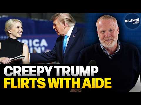 Trump FLIRTS With Natalie Harp Mid-Rally, Brags About Knowing How to Spell His Name