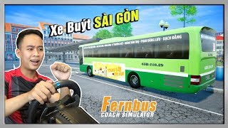 Xe Buýt Rước Khách Quanh Thành Phố Sài Gòn | Fernbus Simulator screenshot 3