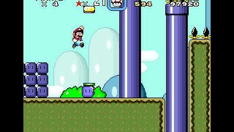 Super Mario World Custom Level: Scroll Plains