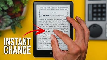 Hoe de lettergrootte op Kindle te wijzigen