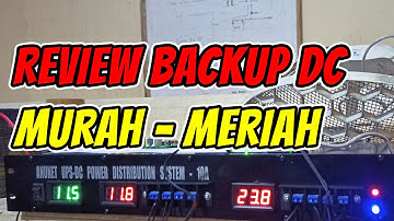 Review Backup DC / UPS DC Standar 10A