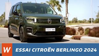 Essai CITROËN Berlingo 2024 Maroc - تجربة قيادة المغرب