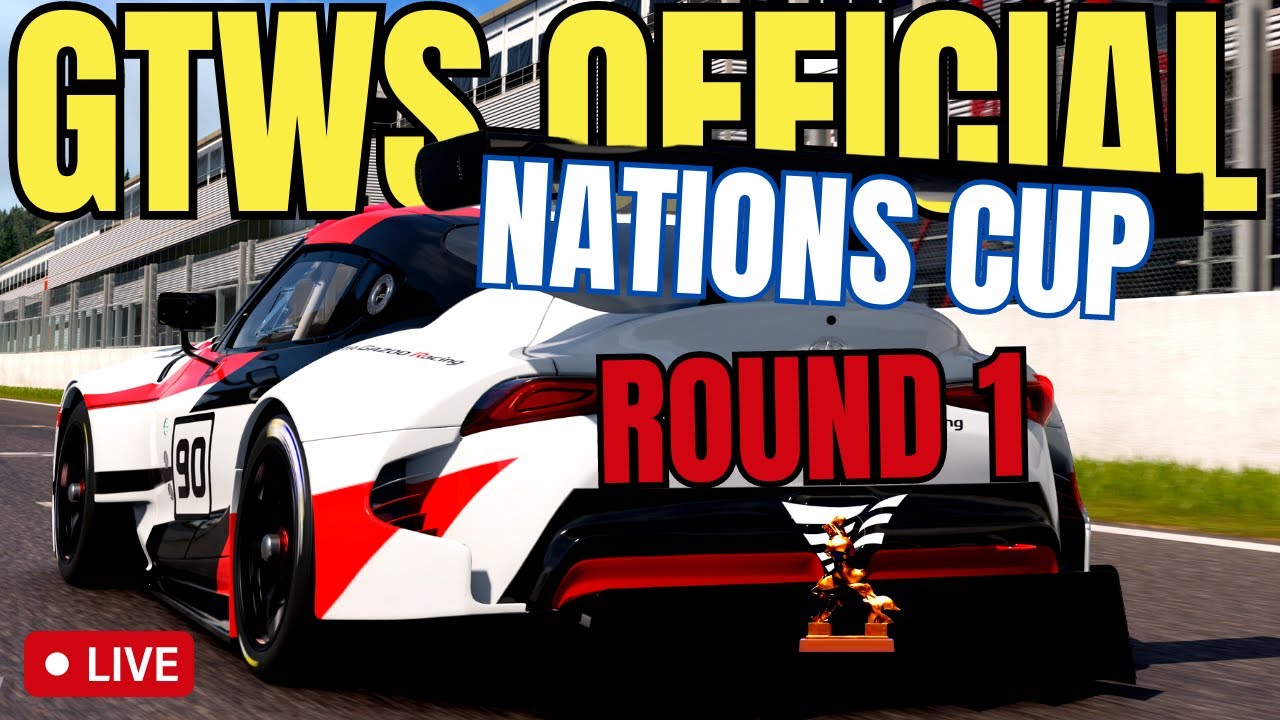 GT7 2023 OFFICIAL GTWS Nations Cup Rd1 YouTube