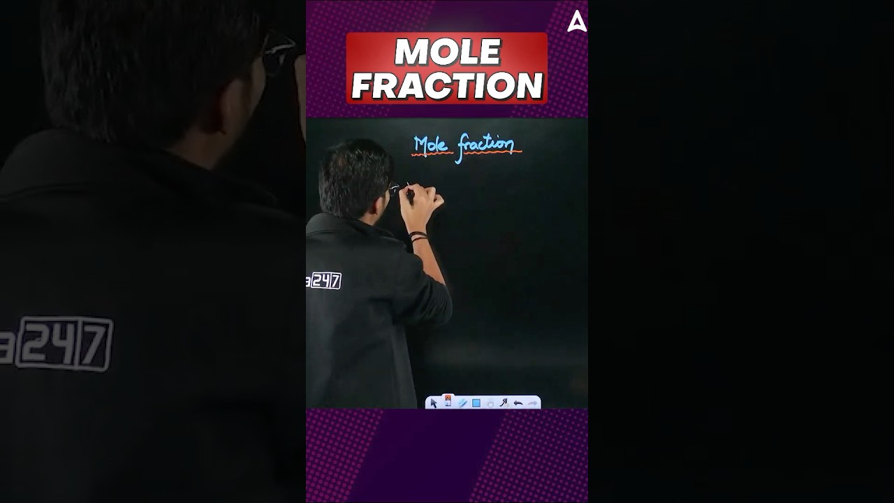 Mole Fraction Made Easy with Tricks | Class 12 Chemistry & NEET Chemistry by Hemant Sir