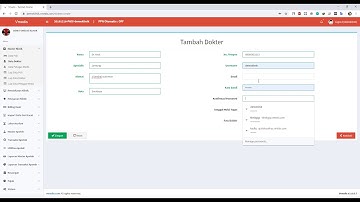 Data Dokter - Contoh sistem informasi klinik