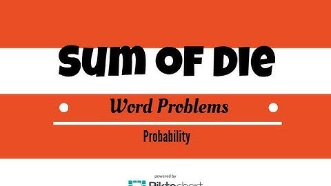 Determine The Probability of the sum of two dice