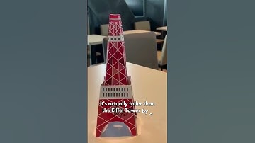 🗼🇯🇵 Tokyo Tower vs  Eiffel Tower