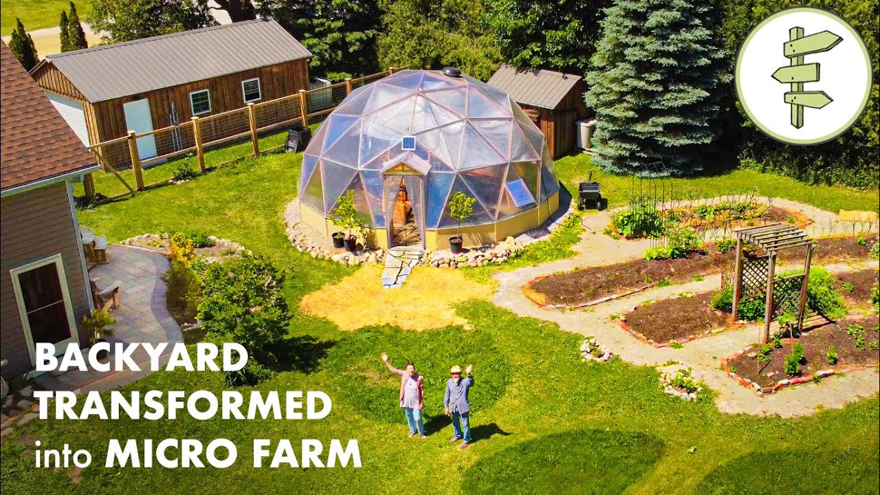 Stay in a dome house on our farm and help with permaculture