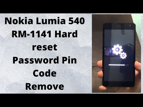 Nokia rm 1141 hard reset
