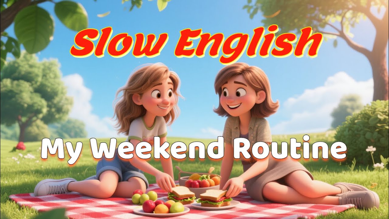 My Weekend Routine – Easy English Listening Practice (A2 Level) - YouTube