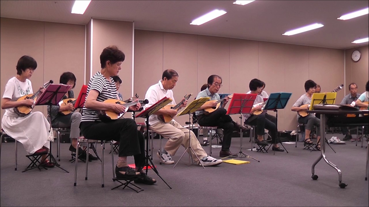 マンドリン合奏練習 スペインの花 ひろくんの趣味日記