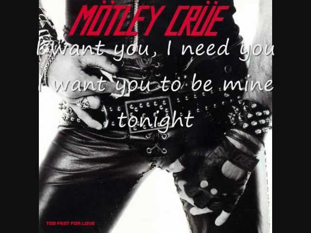 Motley Crue - Piece Of Your Action