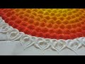 Rangoli design tutorial for beginners using dots  ms raver  shweta phansalkar