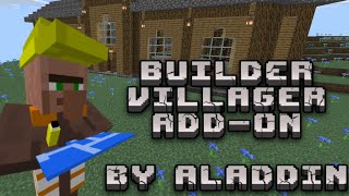 MCPE | Builder Villager add-on showcase screenshot 1