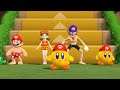 Step It Up Showdown: Mario vs Daisy vs Waluigi vs Kirby in Mario Party 9 Minigames