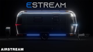 Airstream eStream Concept | AllElectric Travel Trailer with DriveAssist Motors and Remote Control