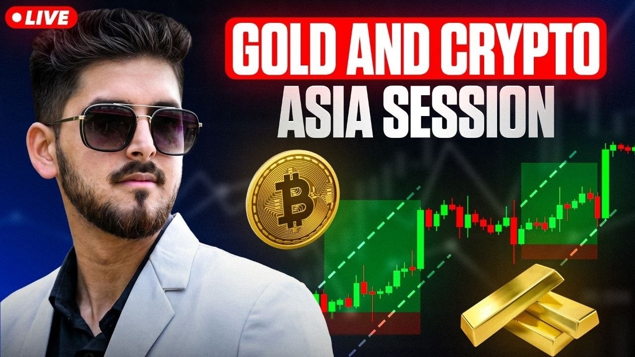 Live Market Analysis for Gold and Crypto | Hindi | 27 August