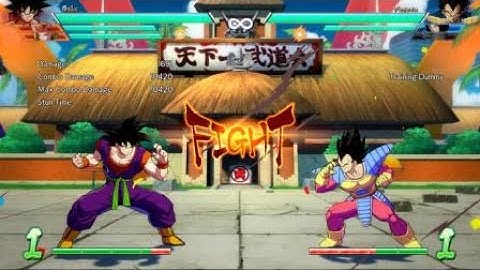 1 Bar Midscreen 18, SSJ Goku, Base Goku TOD