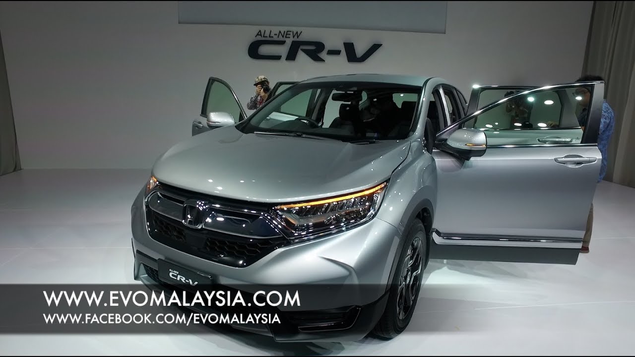 2018 New Honda Cr V 1 5 Turbo Interior Exterior Detailed Walk Around Evomalaysia Com