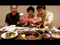 어버이날을 맞아 최고급 한우 구이 먹방!! (Korean Prime Beef) 요리&먹방!! - Mukbang eating show