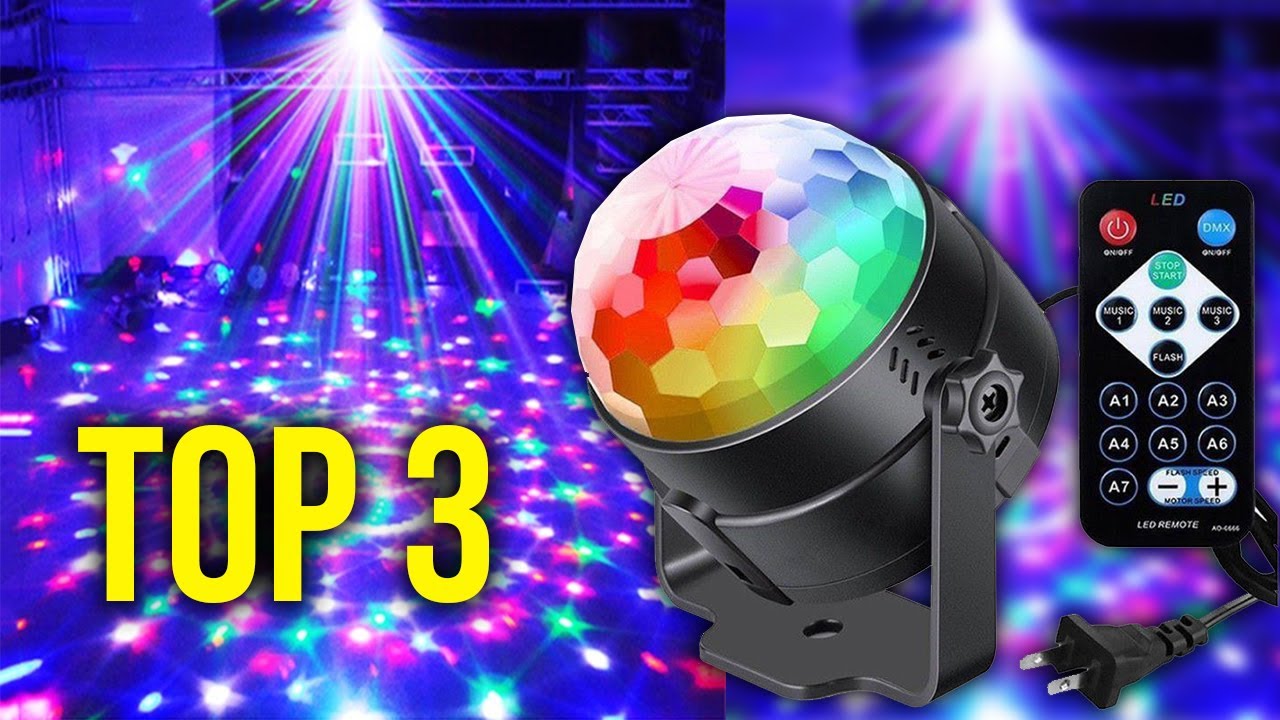 1 Boule Disco Lumineuse, Illuminez Votre Fête Avec Des Lumières DJ