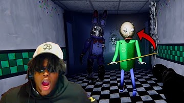 BONNIE AND BALDIS BASICS IS THE MOST HORRIFYING COMBINATION EVER.. [FNAF 2 DOOM MOD REBORN]
