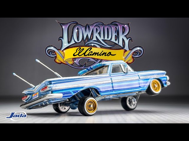 1959 Chevy El Camino from rusty to awesome Low Rider Jada Custom class=