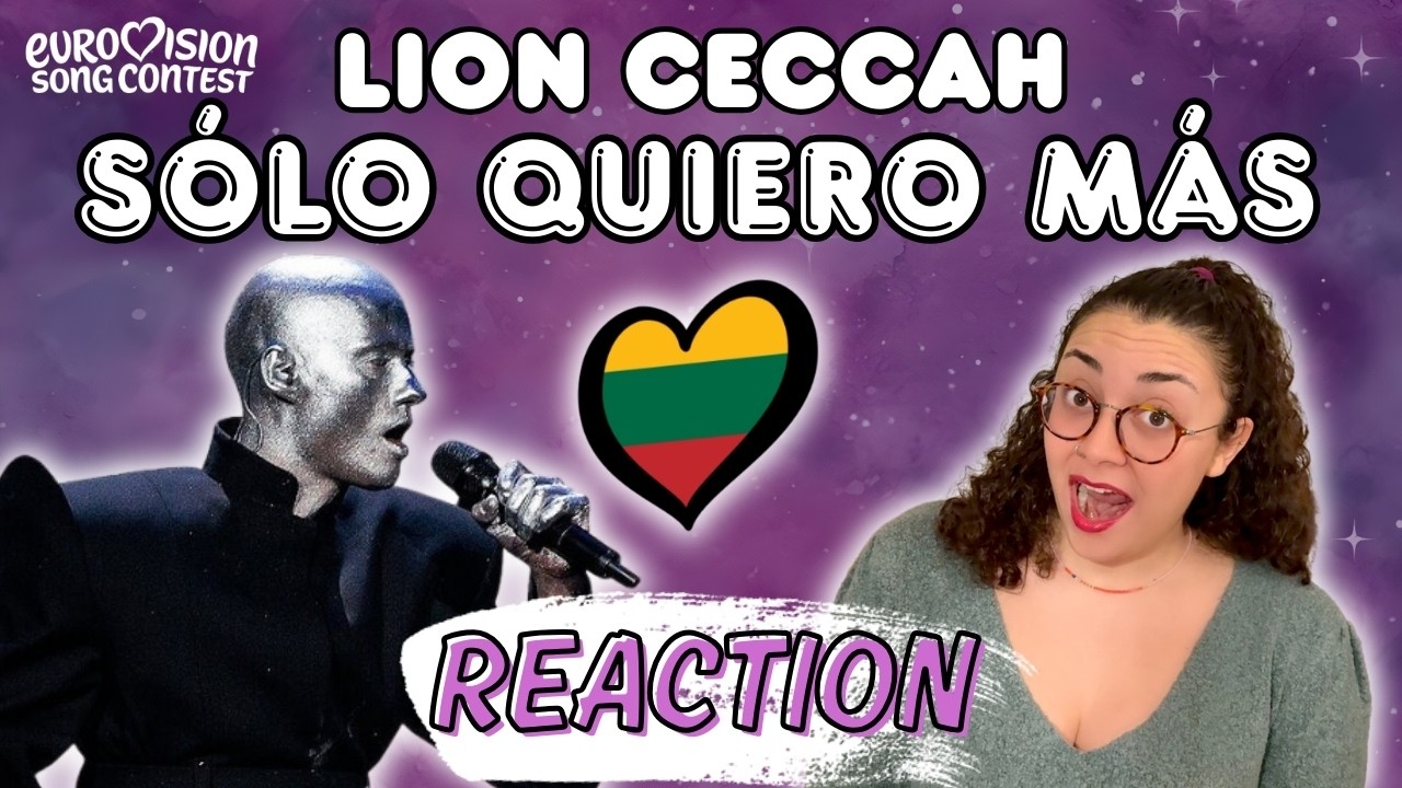 Eurovision 2026 Litvanya | Lion Ceccah - Sólo quiero más | REACTION