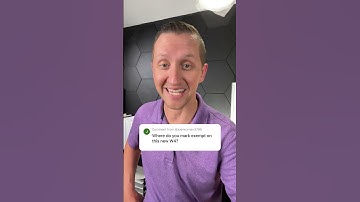 Where do you mark exempt on the W4?