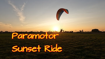 Paramotor Sunset Ride