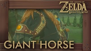 Zelda Breath of the Wild - Giant Horse Location (Ganon's Horse)