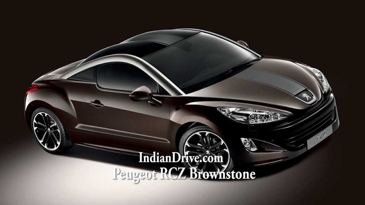 Peugeot RCZ Brownstone limited edition revealed