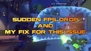 How to Fix Sudden FPS drop in Overwatch