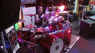 JASON BITTNER DRUM CLINIC - OVERKILL - &quot;MEAN GREEN KILLING MACHINE&quot; 11/13/18