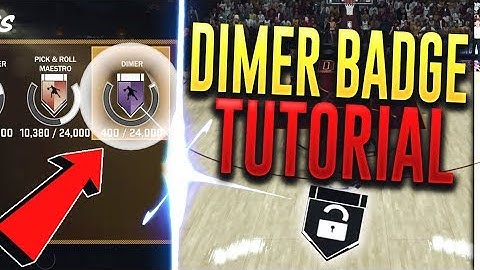 HOW TO GET DIMER BADGE IN NBA 2K18!! FASTEST METHOD CONFIRMED!! NBA 2K18 TIPS