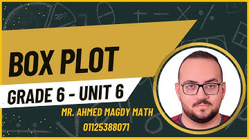 Math Grade 6 Unit 6 Lesson 4: Exploring Box Plots with Mr. Ahmed Magdy