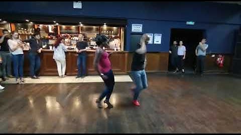 Salsa On2 Improver Routine - Funky Mambo - Tue 10/09/2019