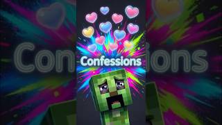 Creeper Confessions 😢💥 | Exploding for Likes #MinecraftSecrets #minecraft #comedy