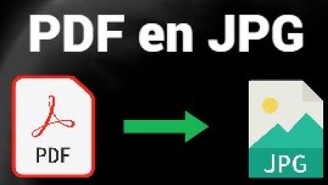 Comment convertir un fichier PDF en JPG gratuitement | Tutoriel rapide
