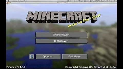 How to Download Texture Packs for mac 1.6.2 oCd Texture pack