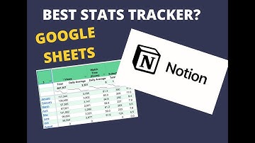 Track YouTube Stats: Google Sheets vs Notion