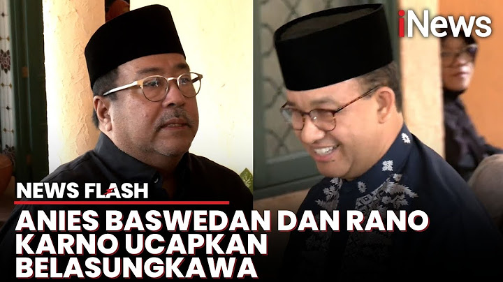 Momen Anies Baswedan dan Rano Karno Melayat ke Rumah Duka Marissa Haque