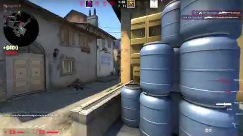 1v4 AWP Clutch - CS:GO