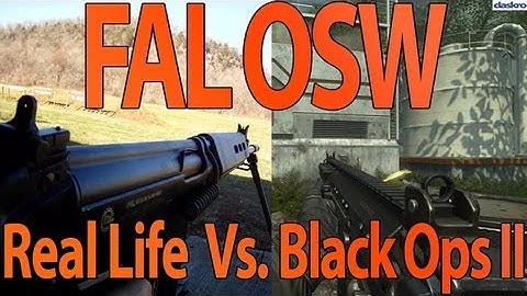 Black Ops II Guns in Real Life: FAL OSW