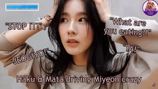 [ENG SUB] (G)I-DLE Miyeon Being A Mess Because Of Haku & Mata | V Live Highlights (2020.10.12)
